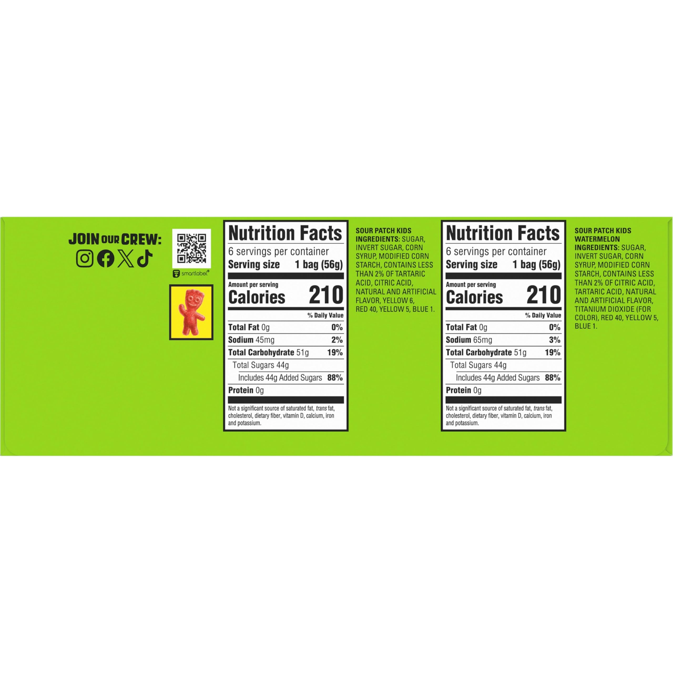 SOUR PATCH KIDS and SWEDISH FISH Mini Soft & Chewy Candy Variety Pack, Bulk Candy, 18-2 oz Bags - Image 3