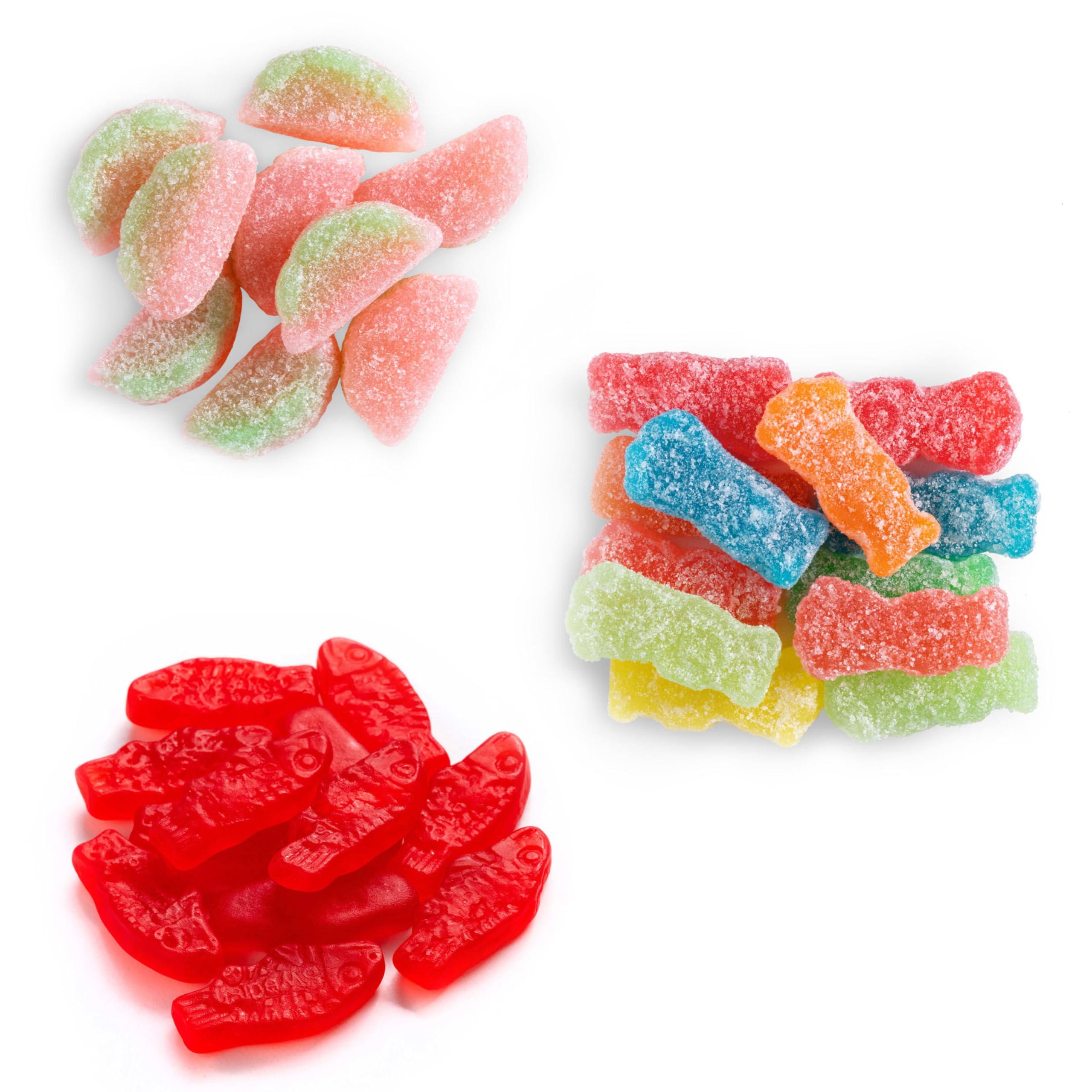 SOUR PATCH KIDS and SWEDISH FISH Mini Soft & Chewy Candy Variety Pack, Bulk Candy, 18-2 oz Bags - Image 5