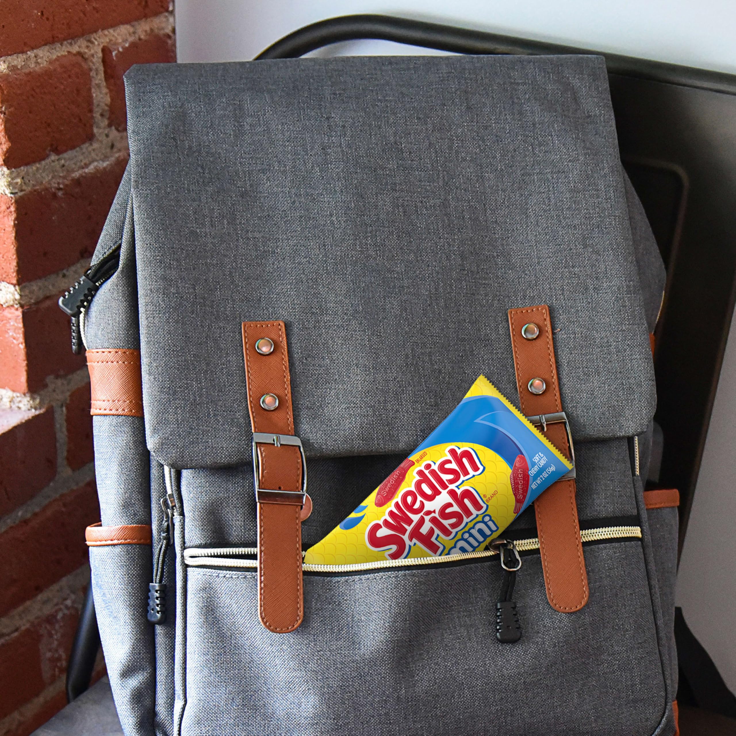 SOUR PATCH KIDS and SWEDISH FISH Mini Soft & Chewy Candy Variety Pack, Bulk Candy, 18-2 oz Bags - Image 9