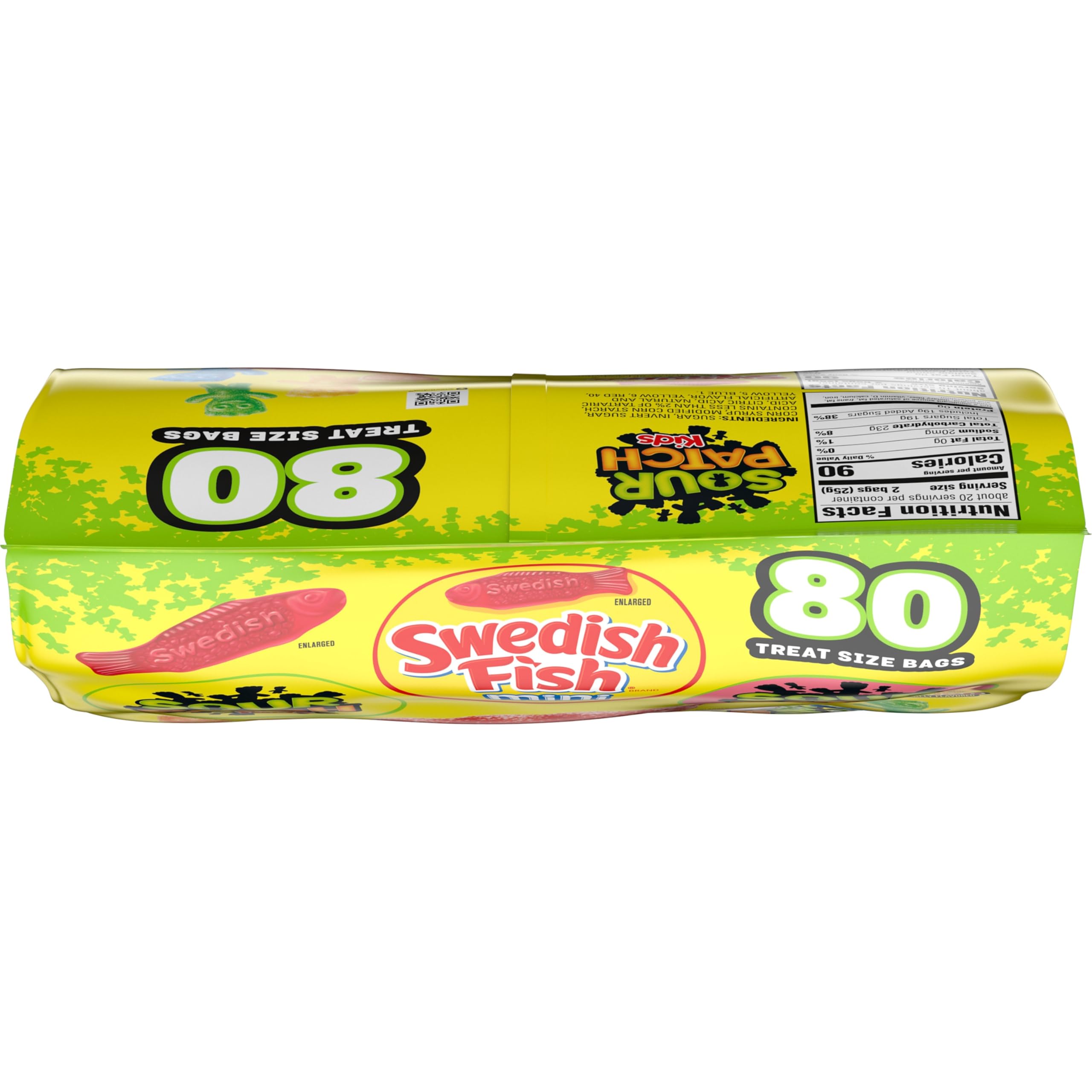 SOUR PATCH KIDS and SWEDISH FISH Mini Soft & Chewy Candy Variety Pack, Bulk Candy, 80 Treat-Size Snack Packs - Image 15