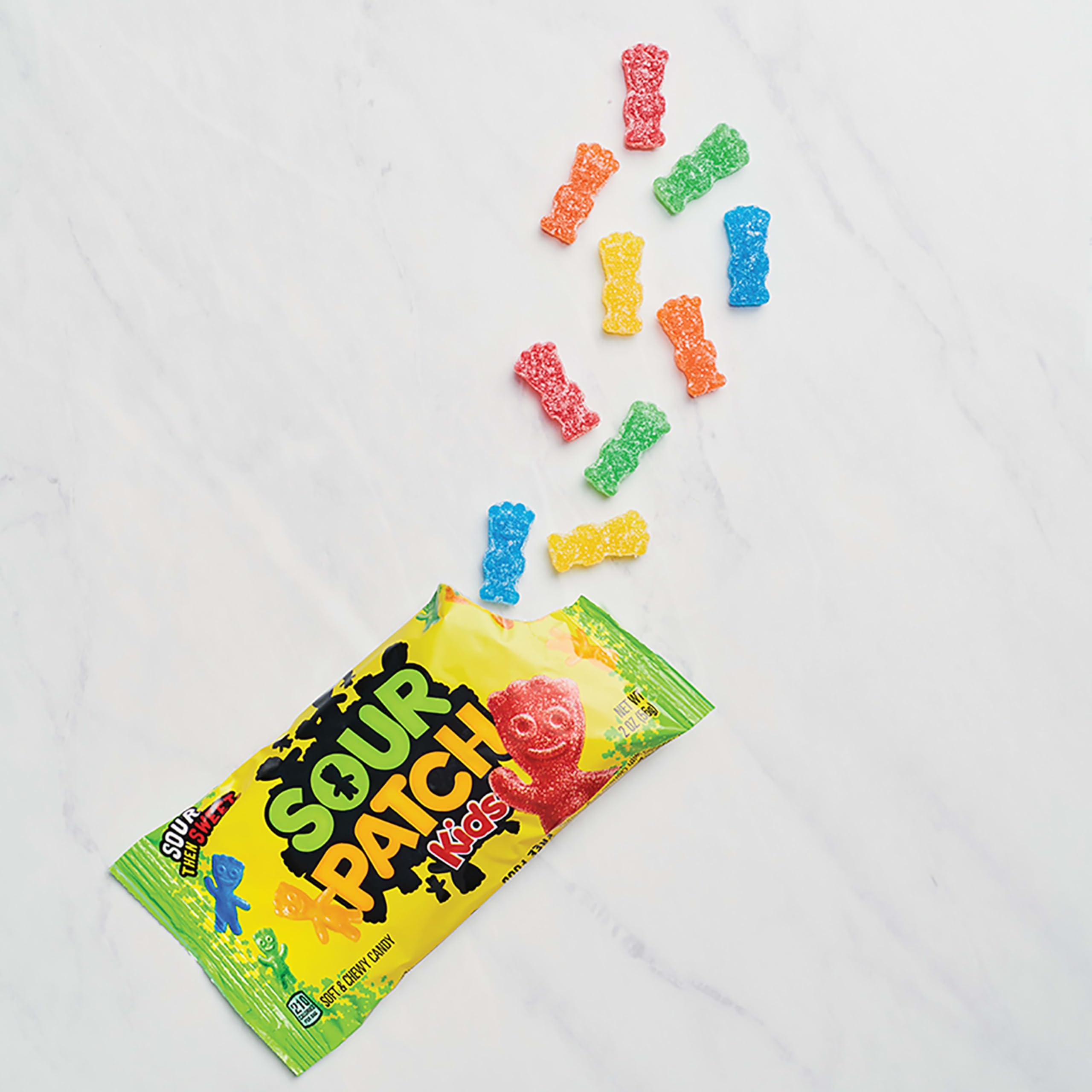 SOUR PATCH KIDS and SWEDISH FISH Mini Soft & Chewy Candy Variety Pack, Bulk Candy, 18-2 oz Bags - Image 7