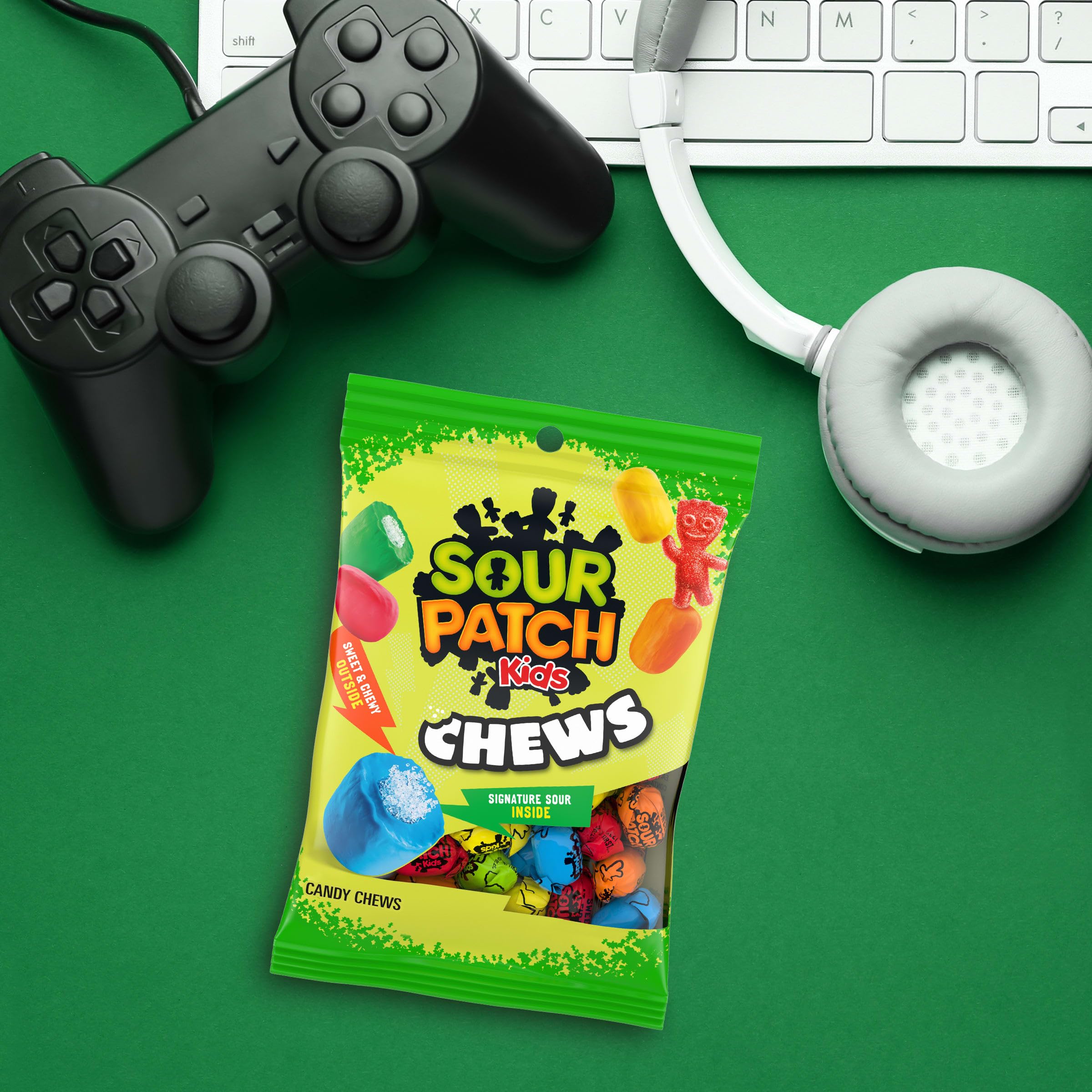 SOUR PATCH KIDS Chews Soft & Chewy Candy, 5.12 oz - Image 7