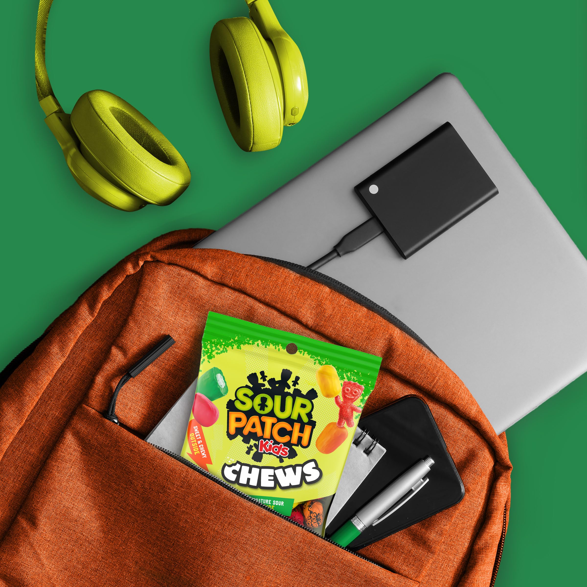 SOUR PATCH KIDS Chews Soft & Chewy Candy, 5.12 oz - Image 8