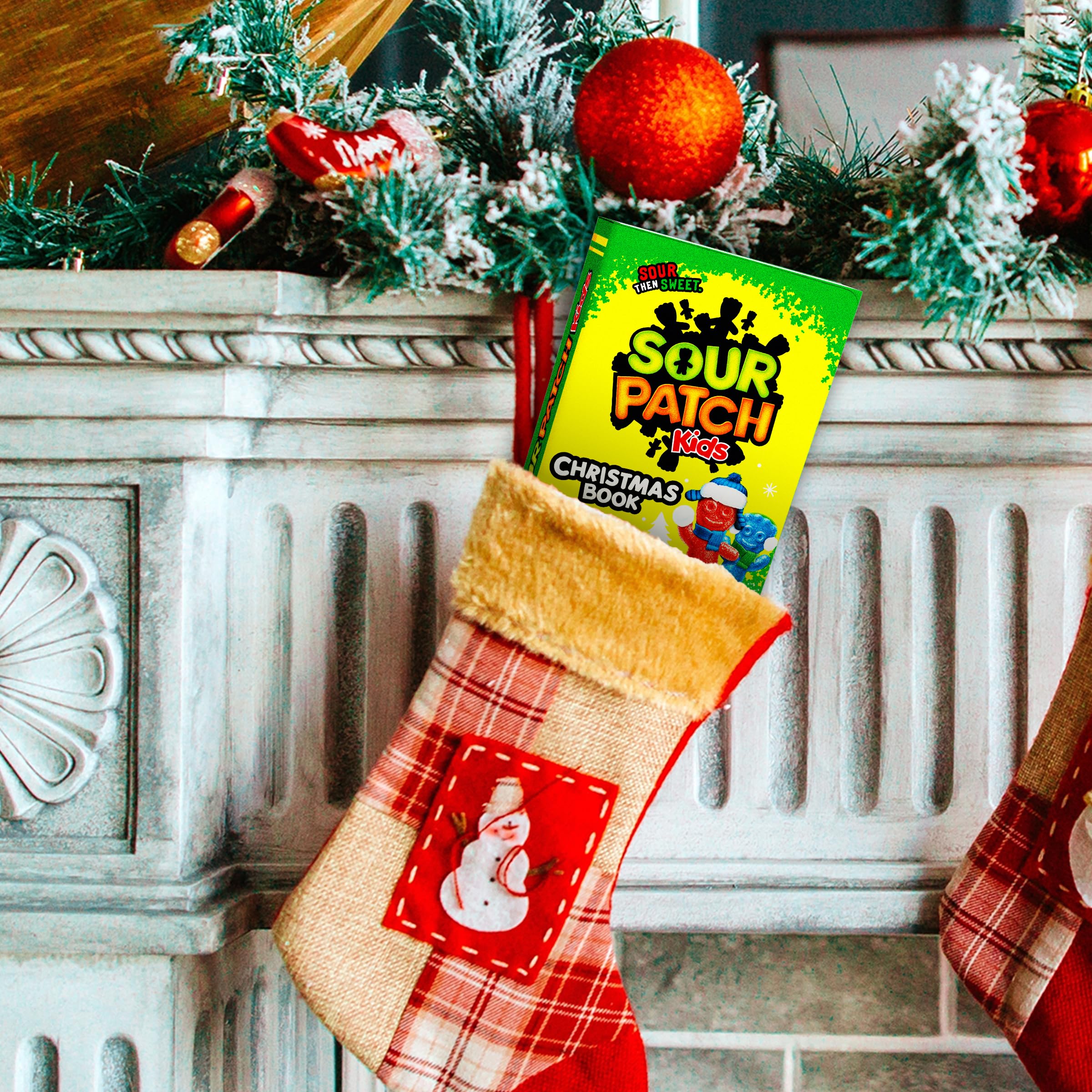 SOUR PATCH KIDS Christmas Storybook, Holiday Candy Stocking Stuffer, 3.4 oz Box of Soft & Chewy Candy - Image 8