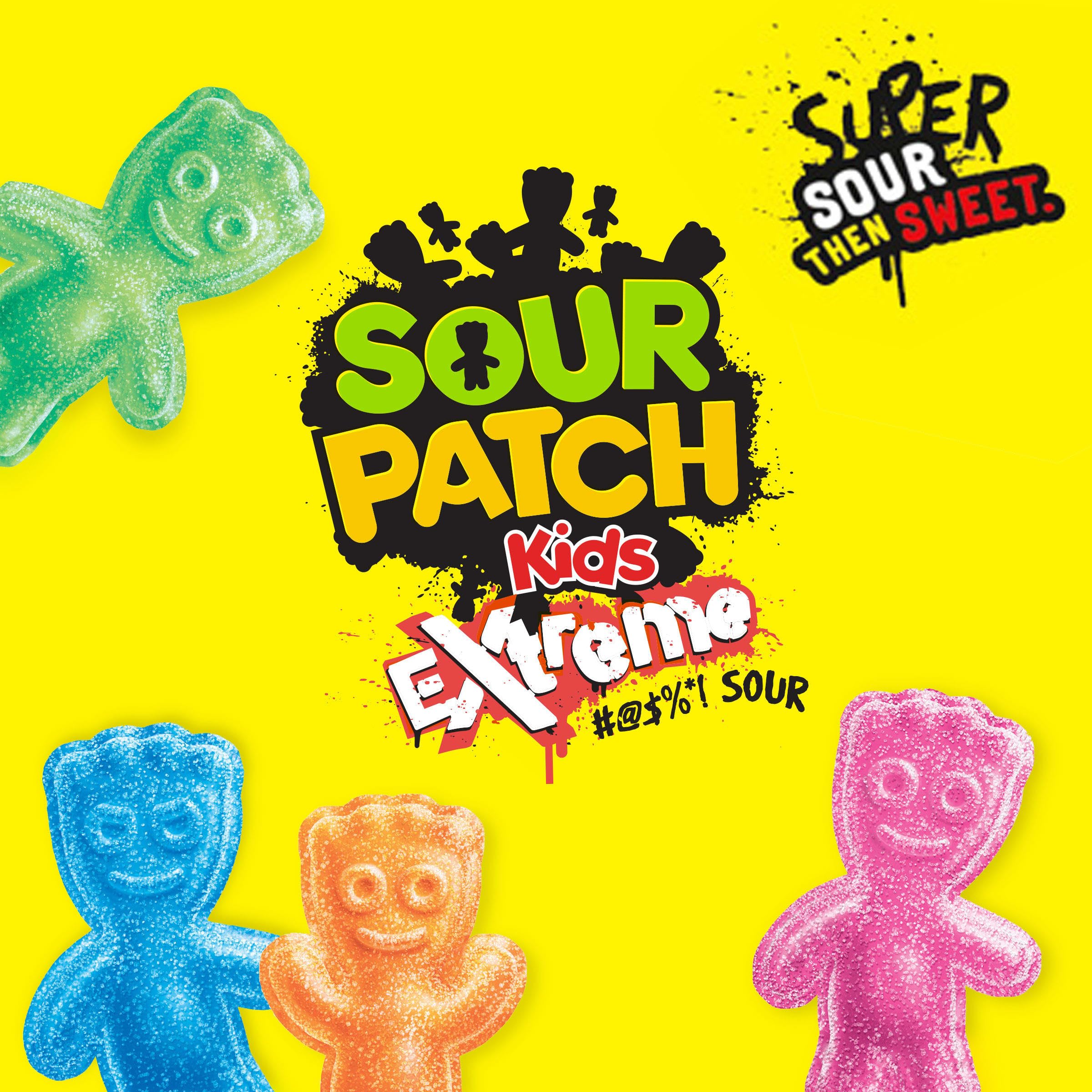 SOUR PATCH KIDS Extreme Sour Soft & Chewy Gummy Candy, 7.2 oz - Image 9