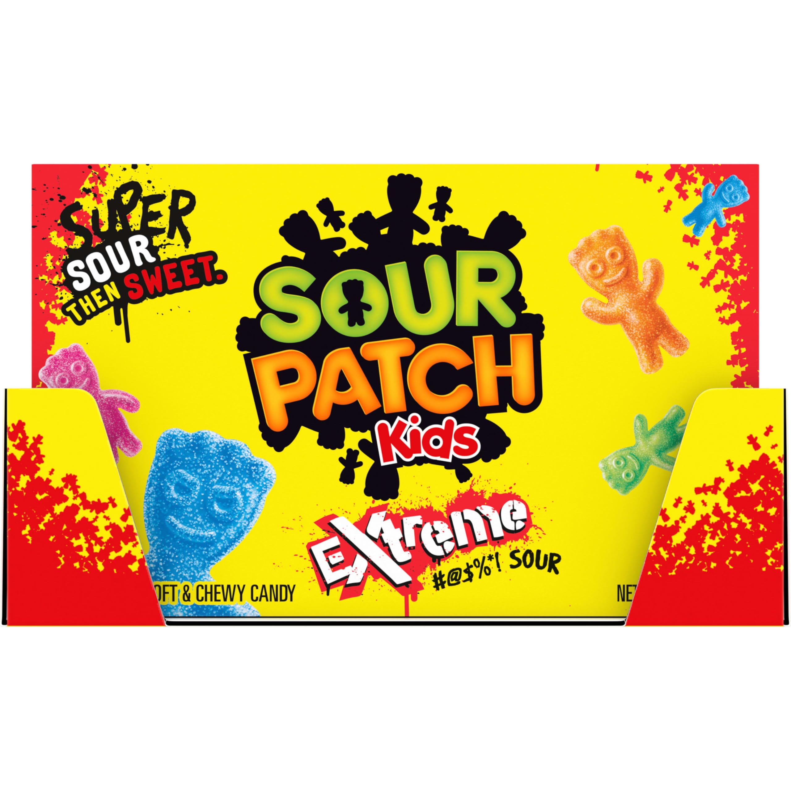 SOUR PATCH KIDS Extreme Sour Soft & Chewy Gummy Candy, Bulk Candy, 12 - 3.5 oz Boxes - Image 12
