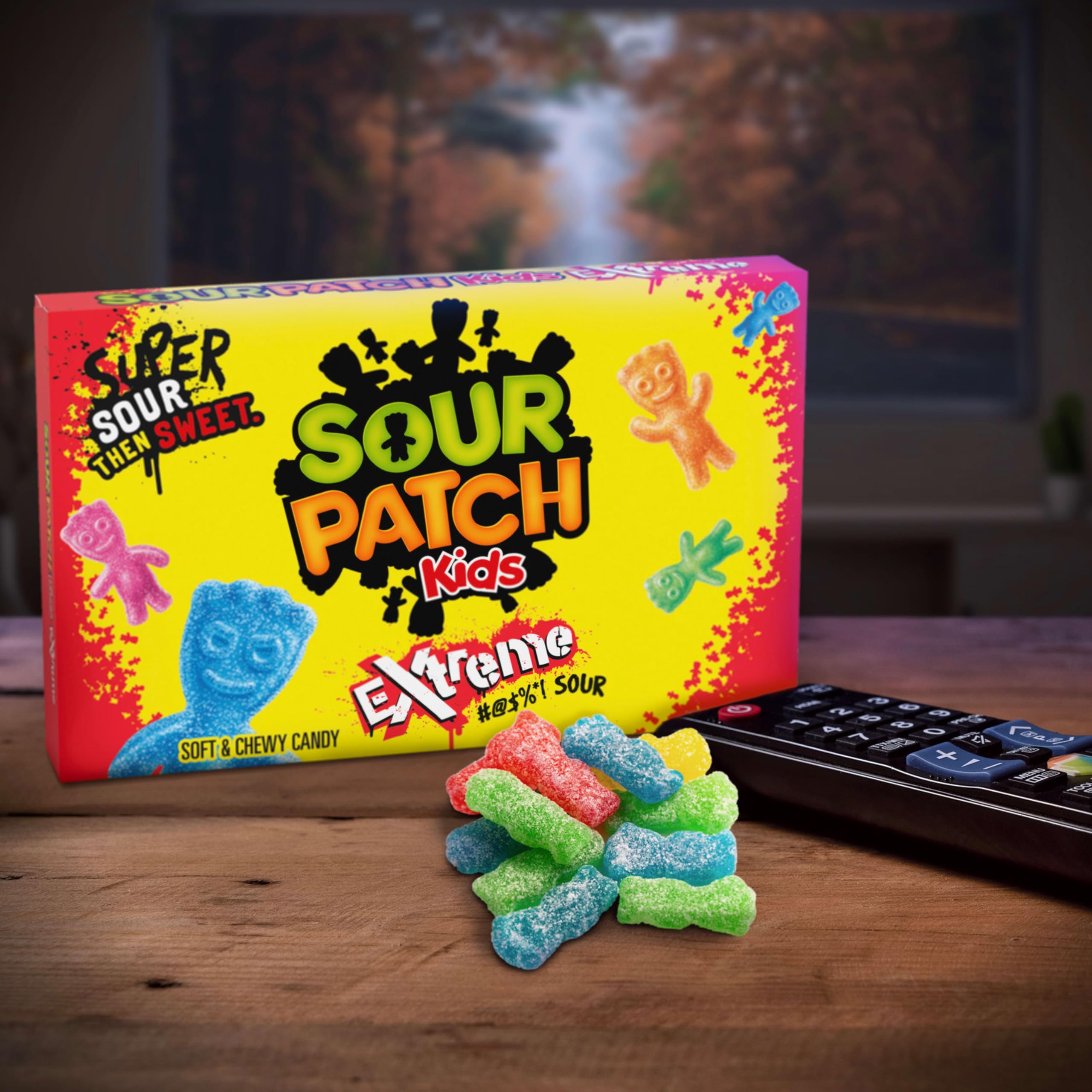 SOUR PATCH KIDS Extreme Sour Soft & Chewy Gummy Candy, Bulk Candy, 12 - 3.5 oz Boxes - Image 7