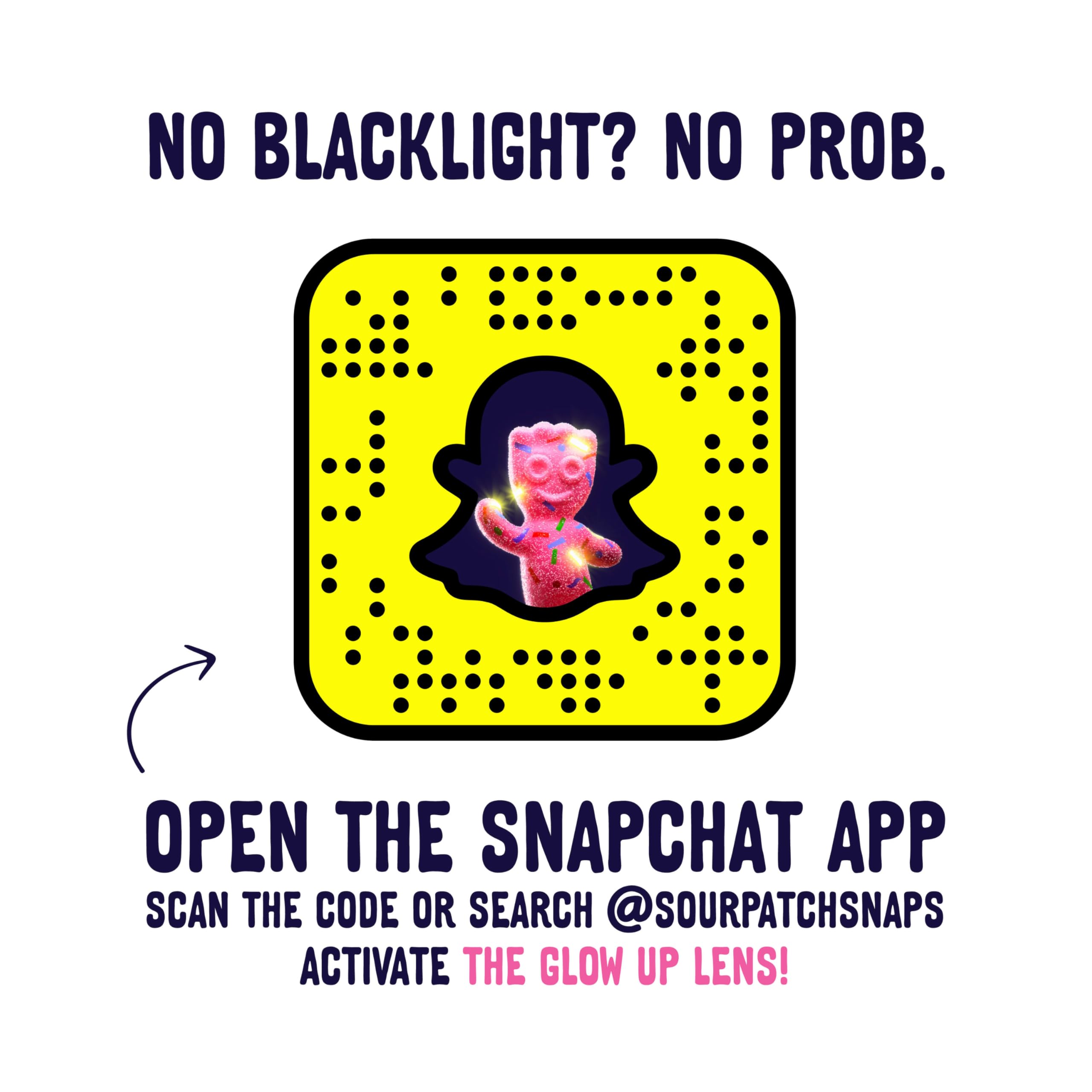 SOUR PATCH KIDS Glow Ups Strawberry-Watermelon Soft & Chewy Gummy Candy, Bulk Candy, King Size, 18-2.99 oz Bags - Image 9