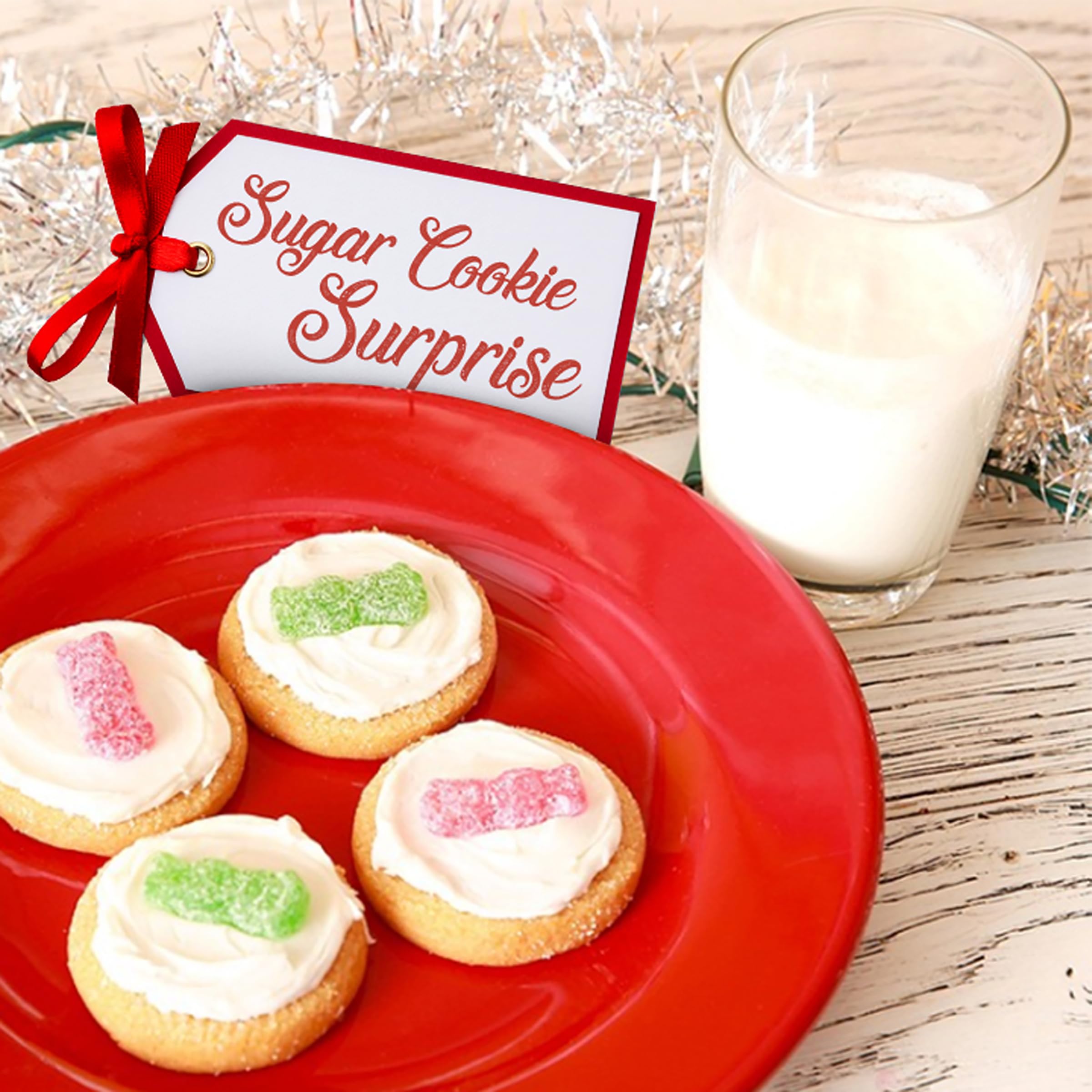 SOUR PATCH KIDS Red & Green Soft & Chewy Holiday Candy, 3.1 oz - Image 8