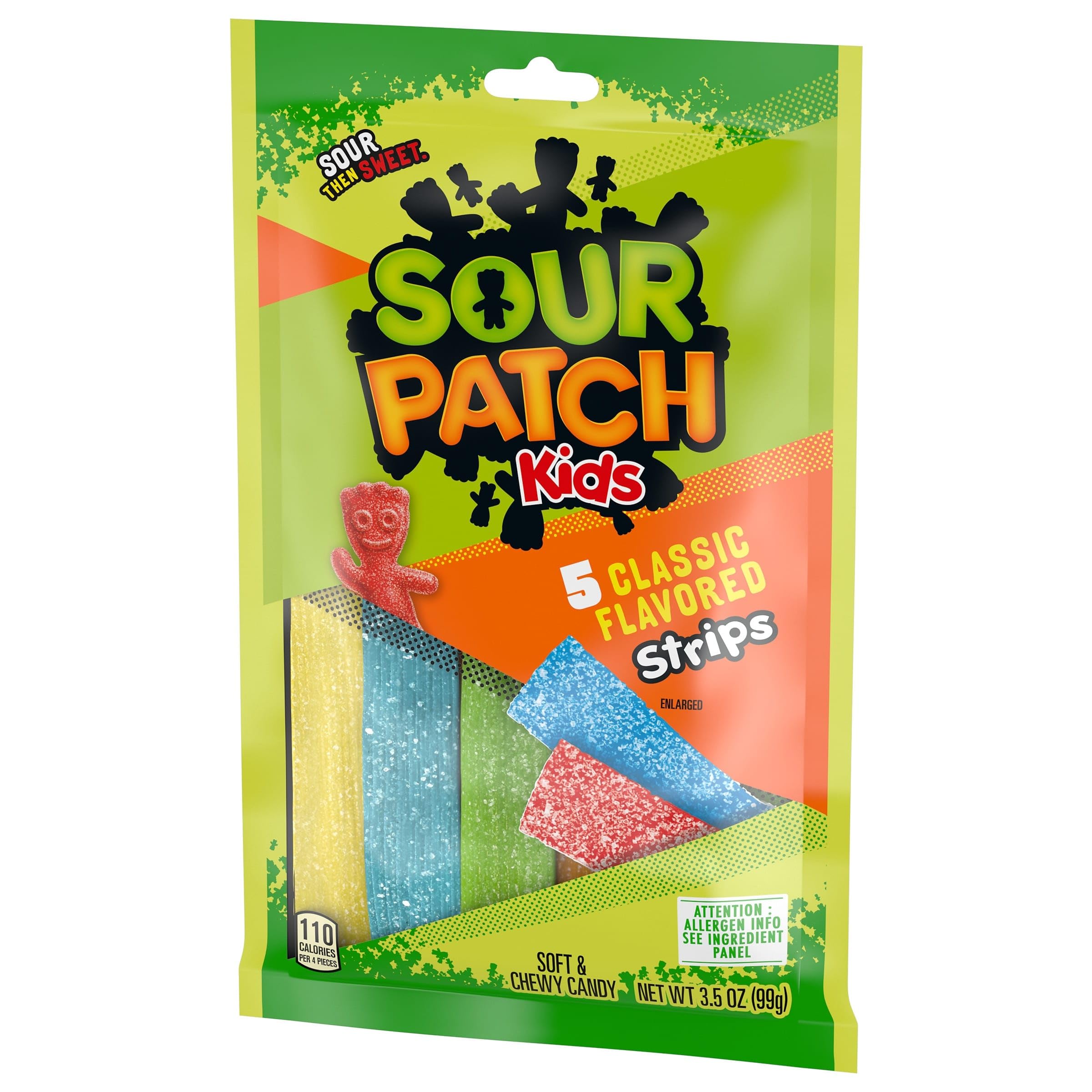 SOUR PATCH KIDS Soft & Chewy Candy Strips, 3.5 oz - Image 10