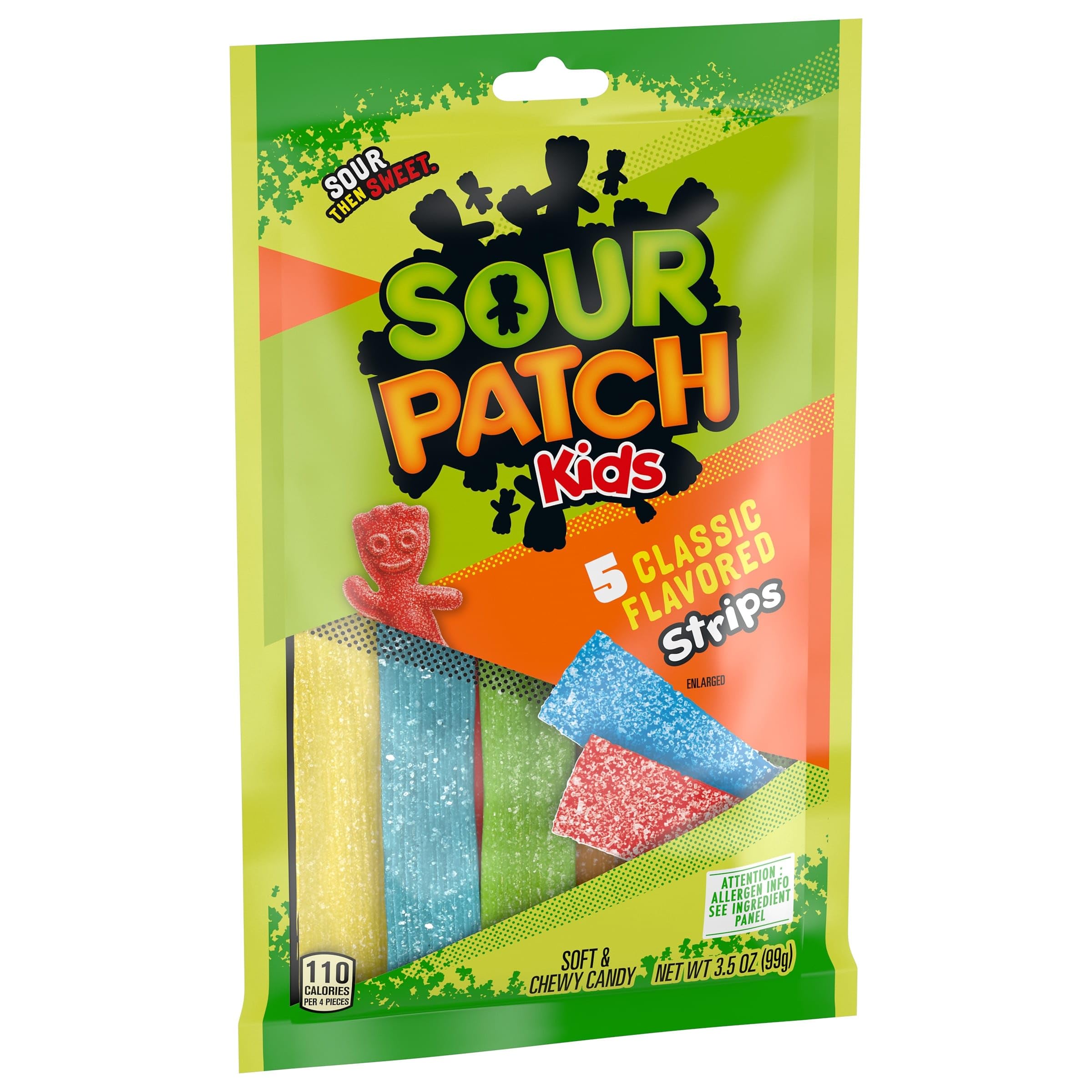 SOUR PATCH KIDS Soft & Chewy Candy Strips, 3.5 oz - Image 9