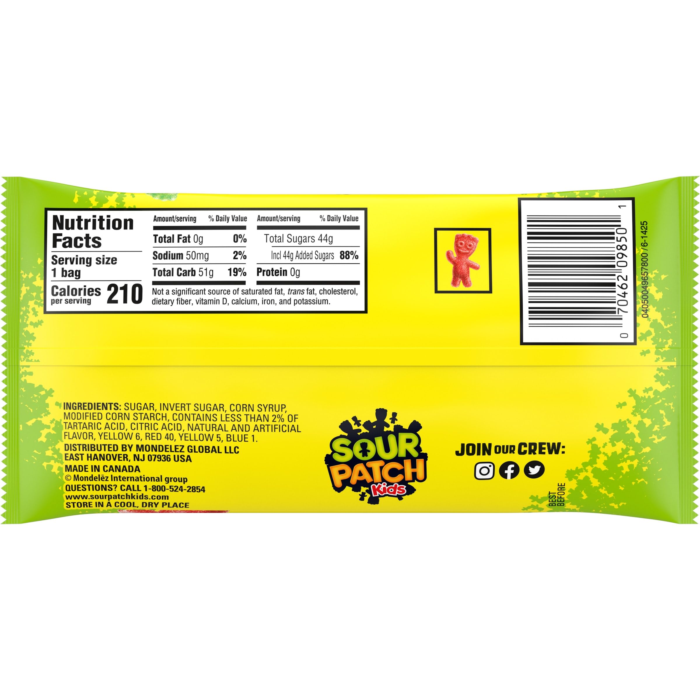 SOUR PATCH KIDS Soft & Chewy Gummy Candy, 2 oz - Image 15