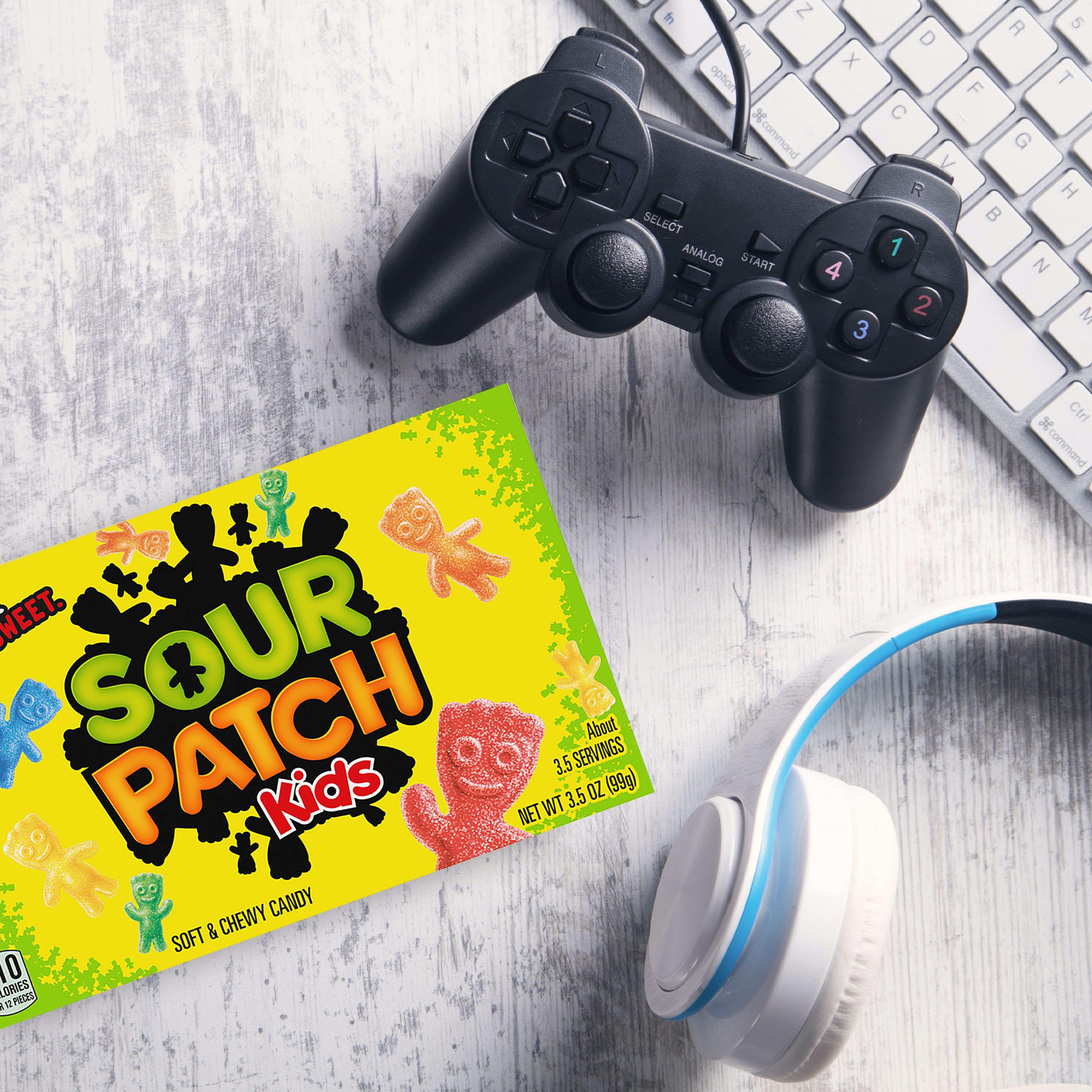 SOUR PATCH KIDS Soft & Chewy Gummy Candy, 3.5 oz - Image 6