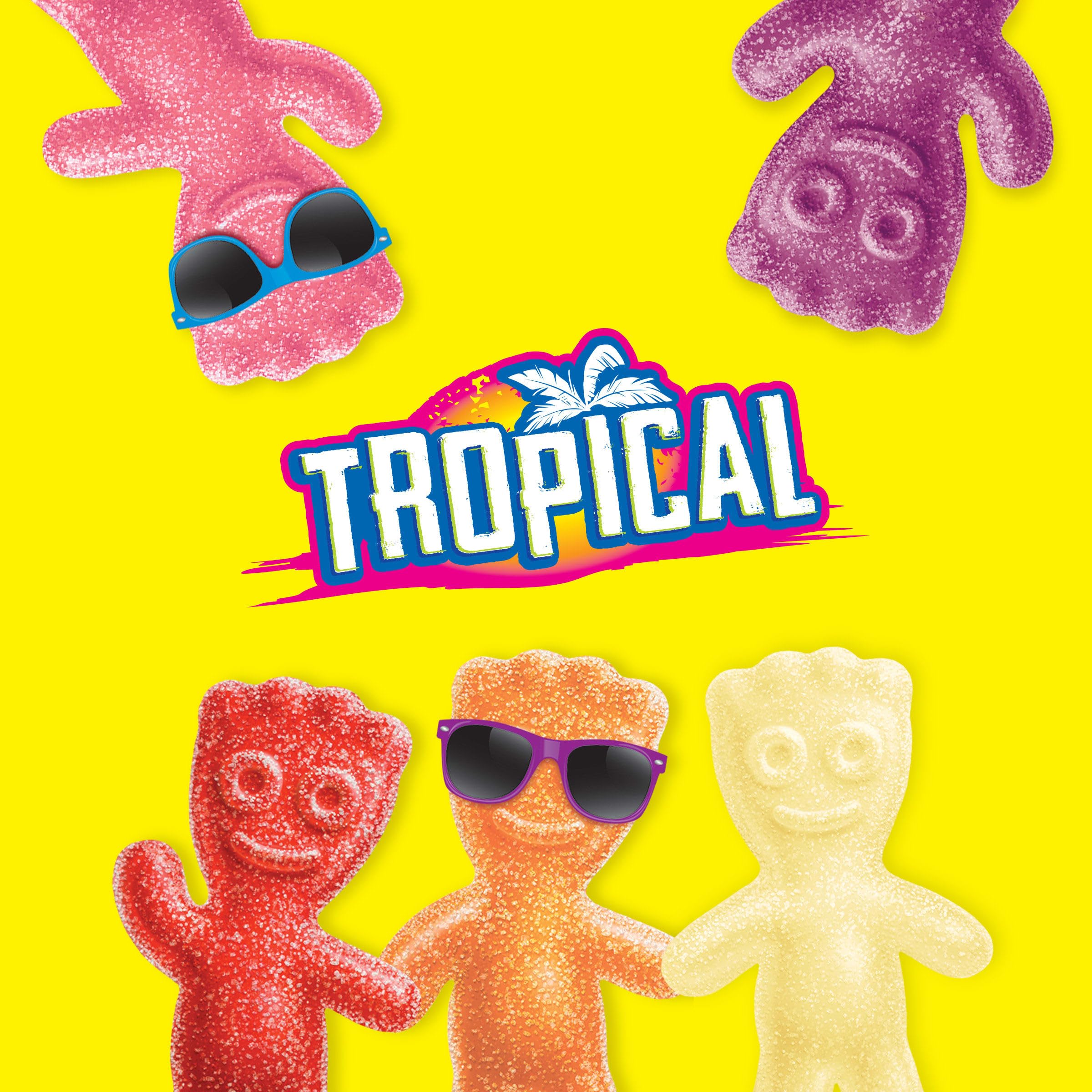 SOUR PATCH KIDS Tropical Soft & Chewy Gummy Candy, 8 oz - Image 6