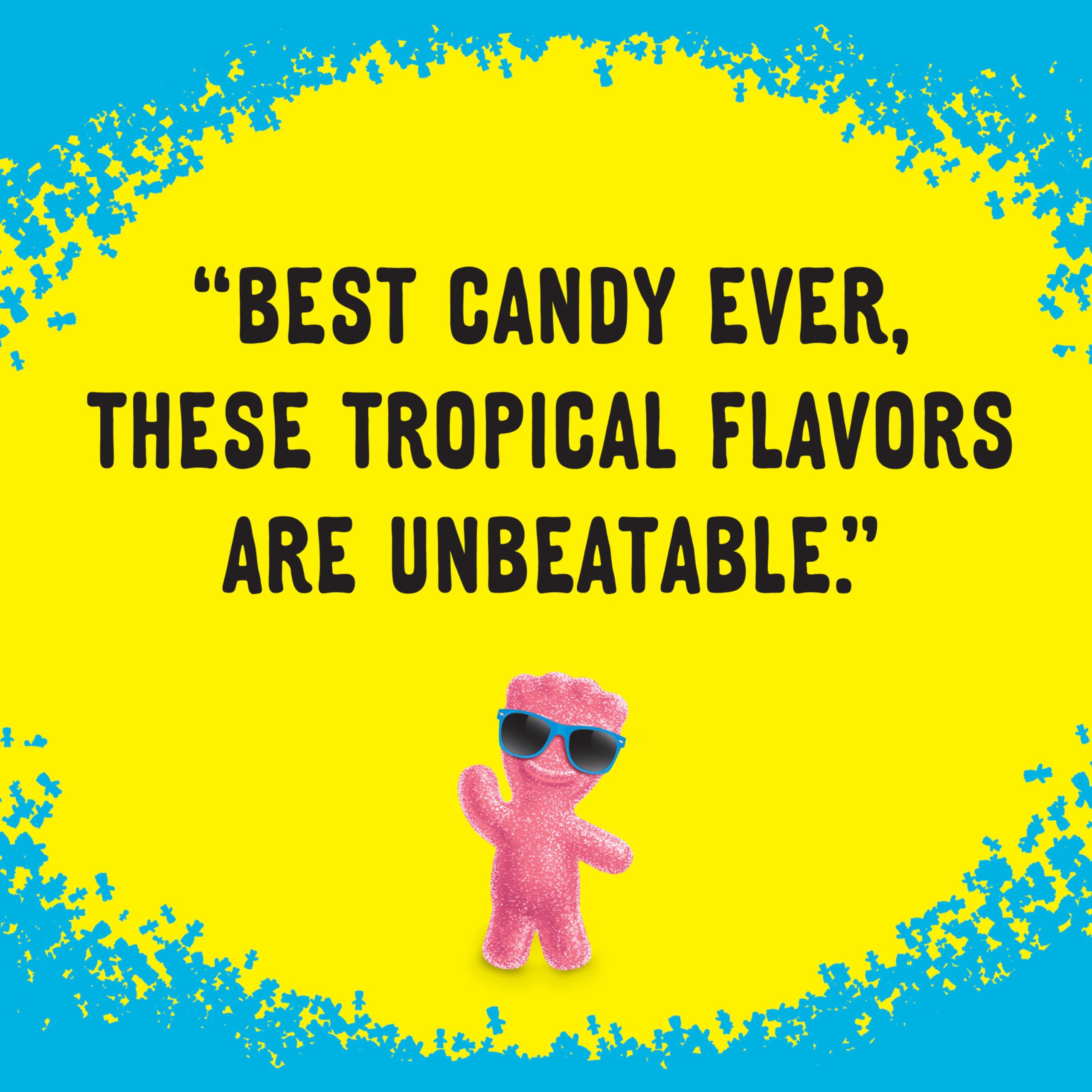 SOUR PATCH KIDS Tropical Soft & Chewy Gummy Candy, Bulk Candy, 12 - 3.5 oz Boxes - Image 11