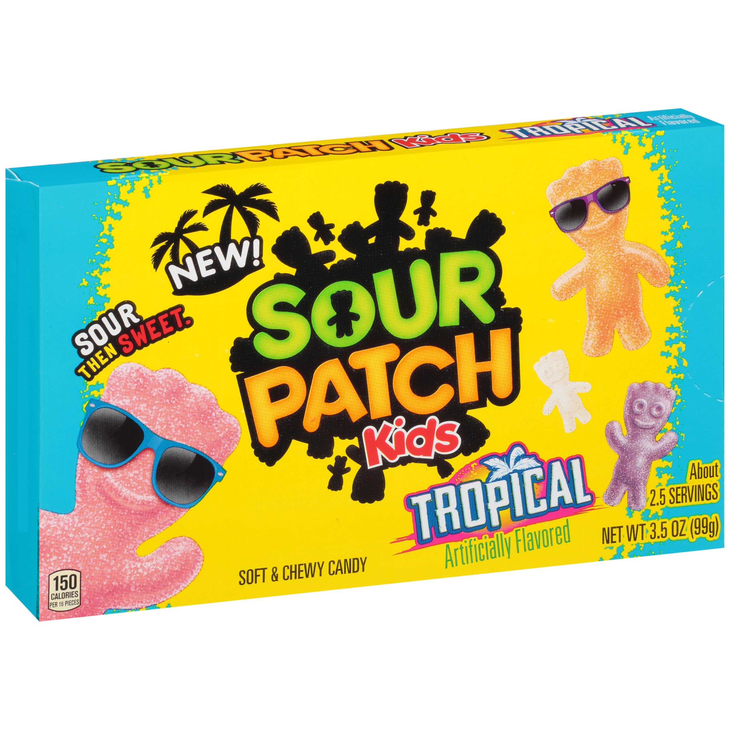 SOUR PATCH KIDS Tropical Soft & Chewy Gummy Candy, Bulk Candy, 12 - 3.5 oz Boxes - Image 12