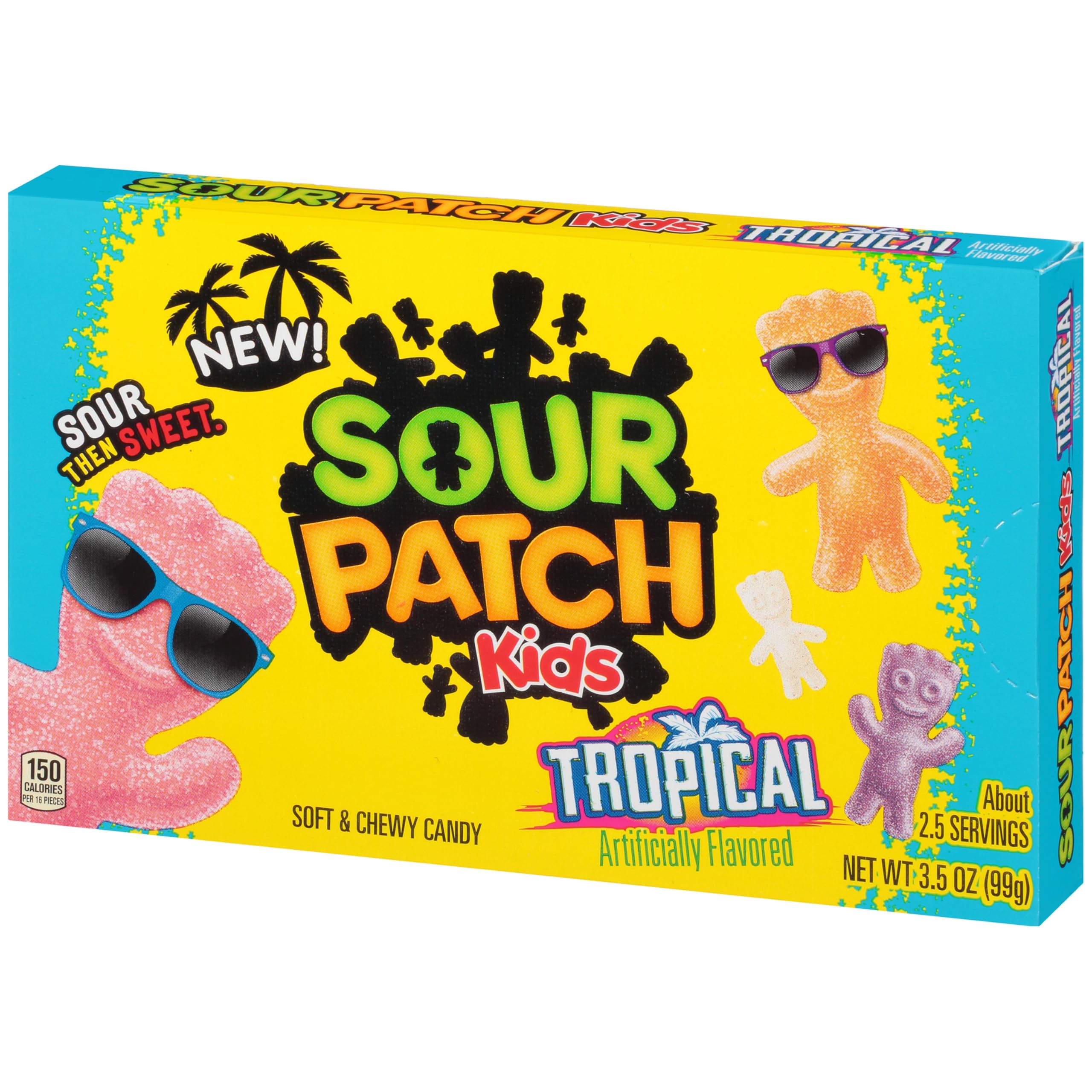 SOUR PATCH KIDS Tropical Soft & Chewy Gummy Candy, Bulk Candy, 12 - 3.5 oz Boxes - Image 13