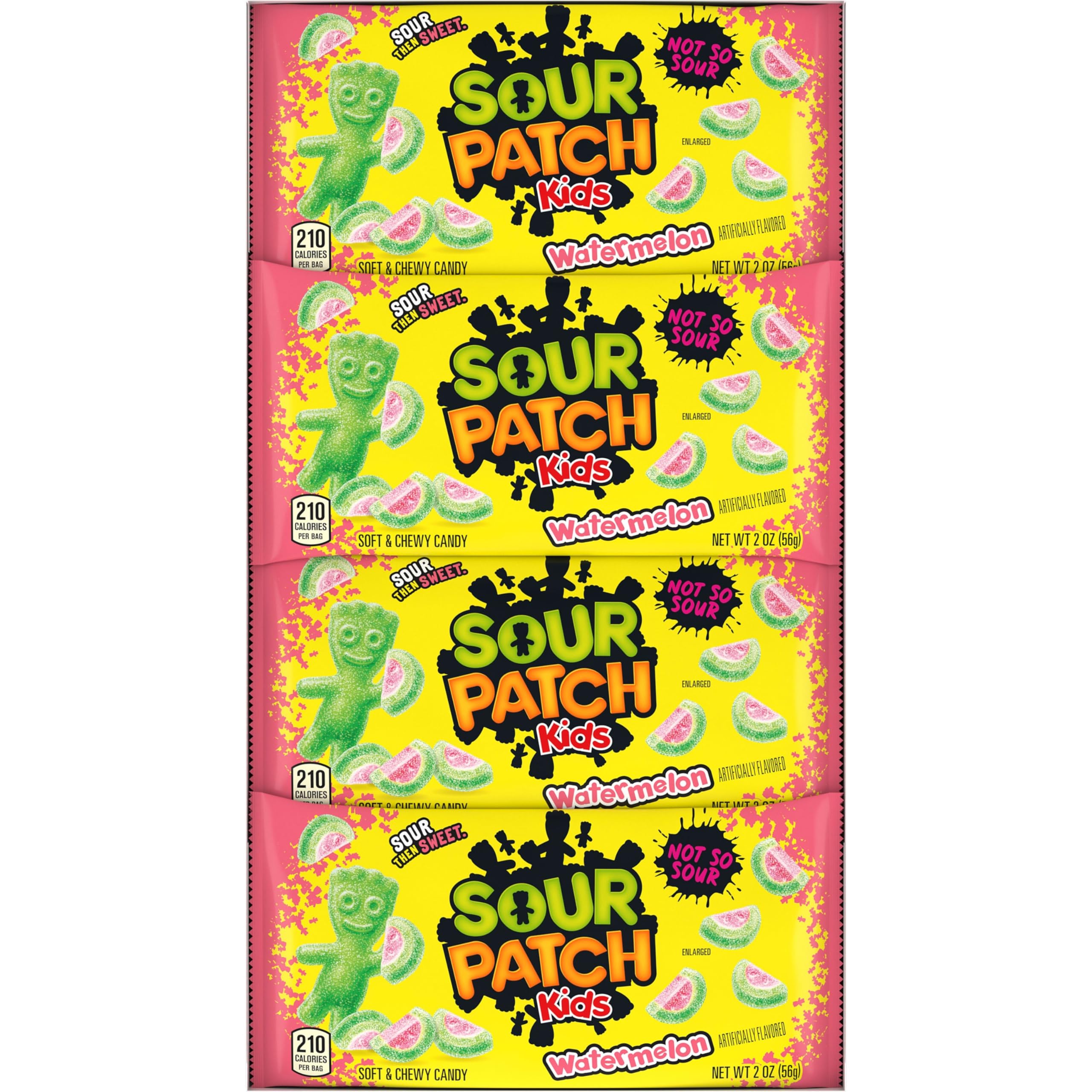 SOUR PATCH KIDS Watermelon Soft & Chewy Gummy Candy, Bulk Candy, 24 - 2 oz Bags - Image 15
