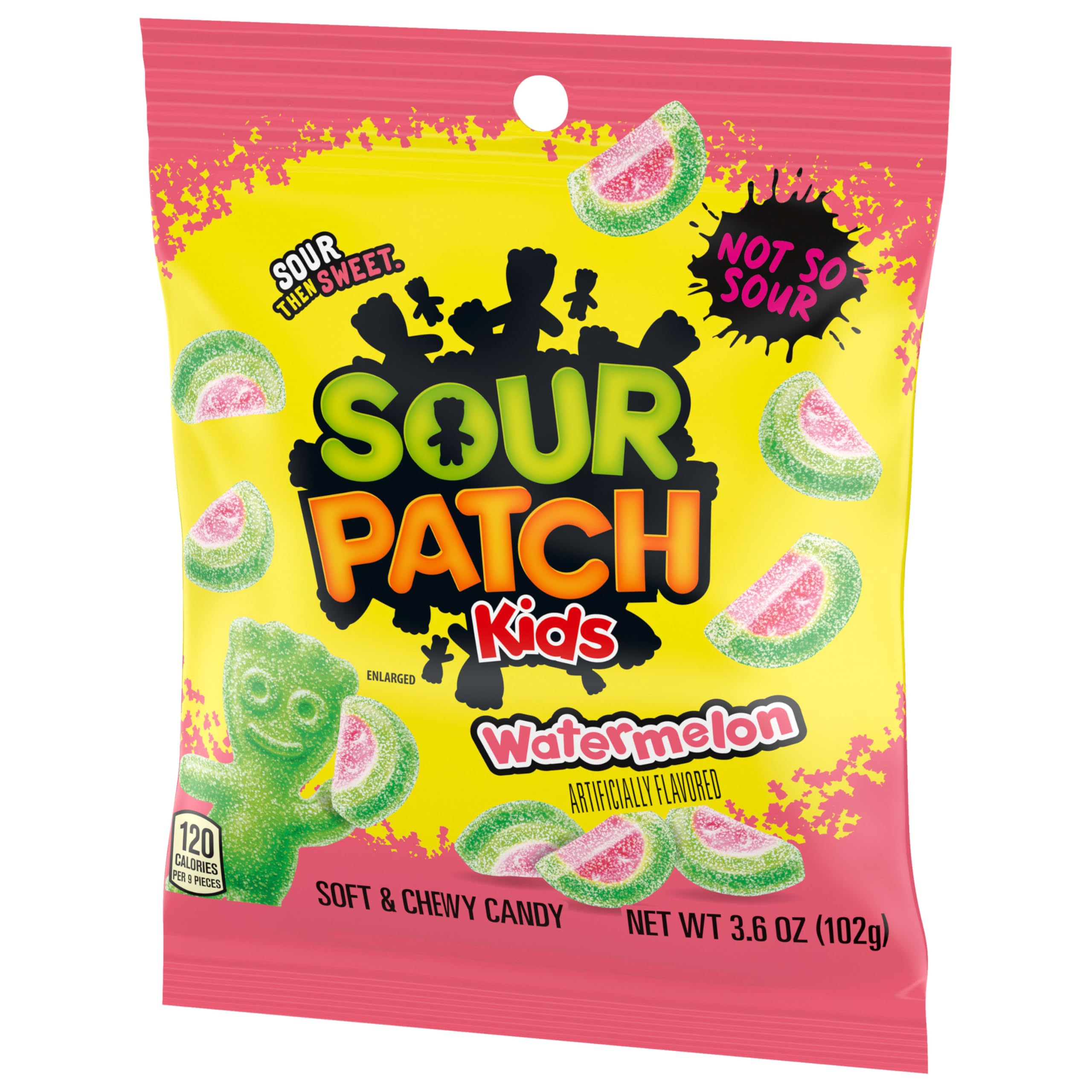 SOUR PATCH KIDS Watermelon Soft & Chewy Gummy Candy, Bulk Candy, 12-3.6 oz Bags - Image 13