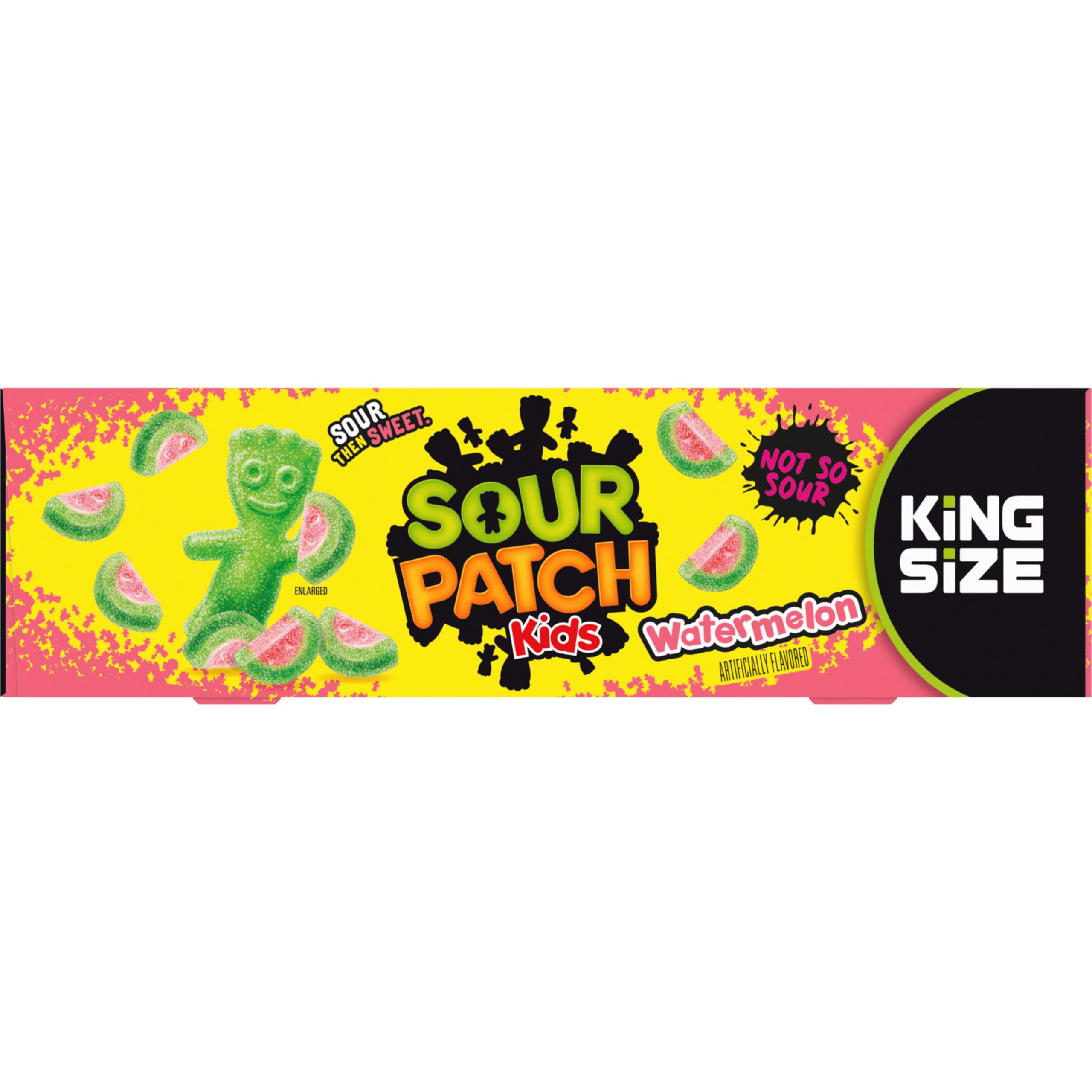 SOUR PATCH KIDS Watermelon Soft & Chewy Gummy Candy, King Size, Bulk Candy, 18 - 3.4 oz Bags - Image 14