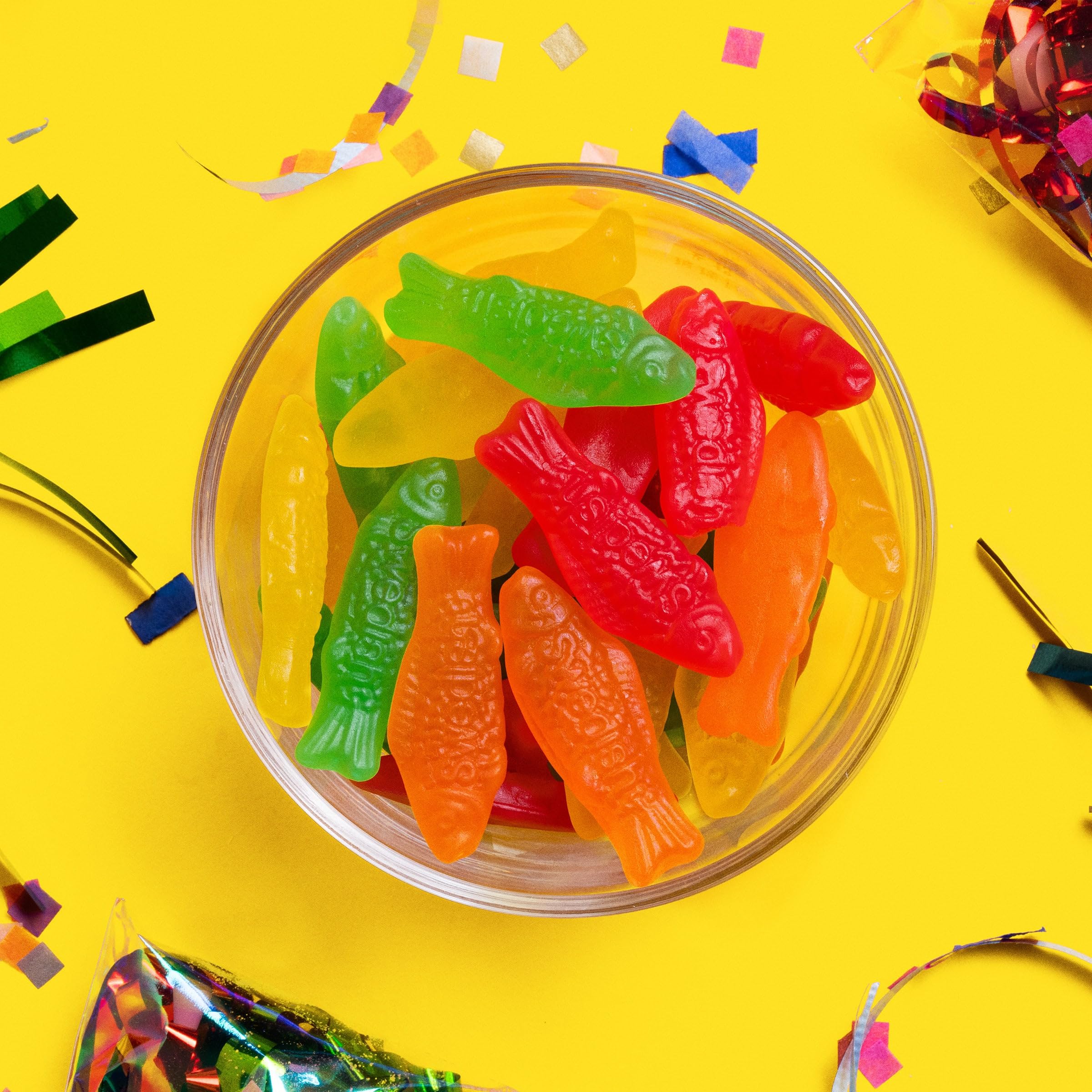 SWEDISH FISH Assorted Soft & Chewy Gummy Candy, Bulk Candy, 5 lb - Image 10