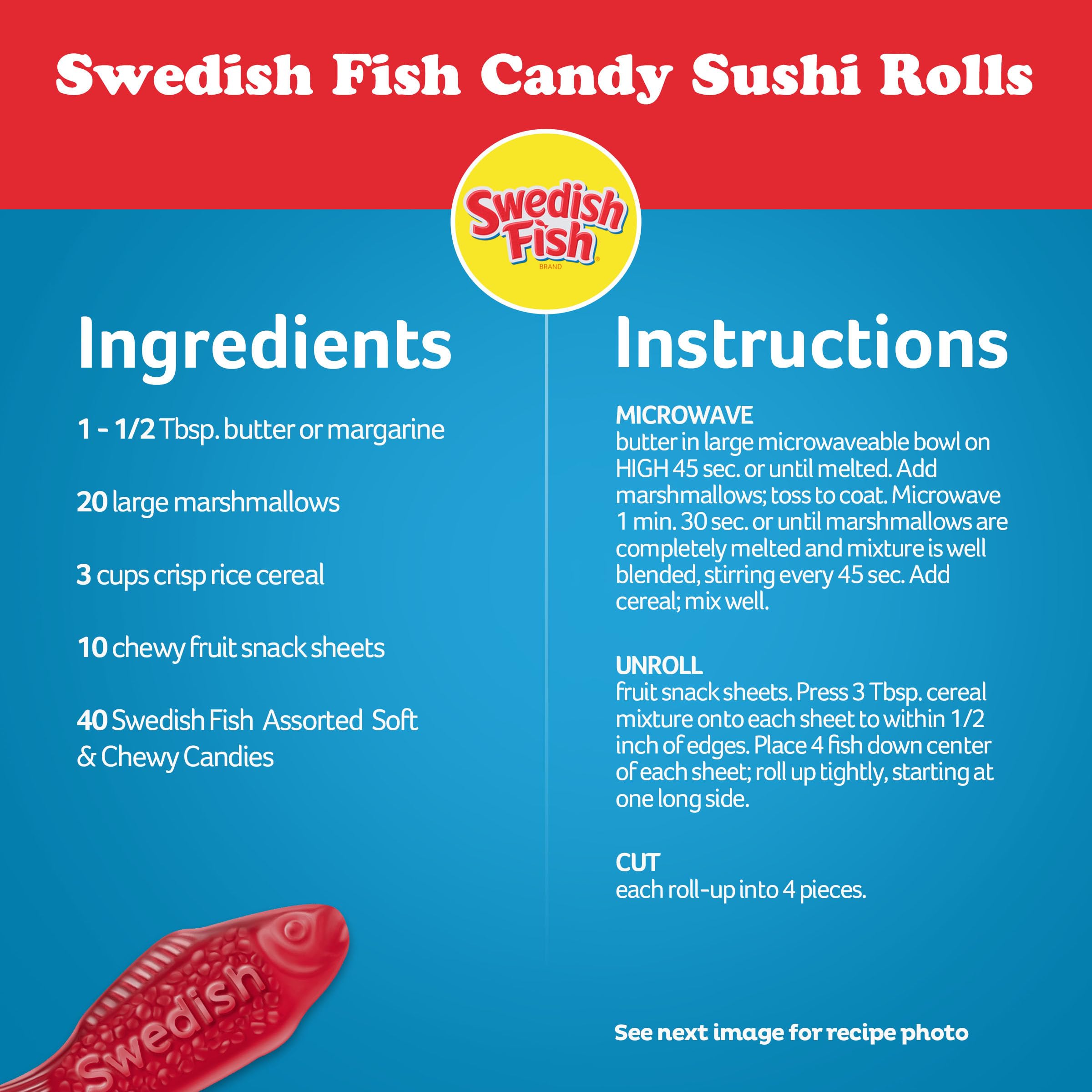 SWEDISH FISH Assorted Soft & Chewy Gummy Candy, Bulk Candy, 5 lb - Image 11