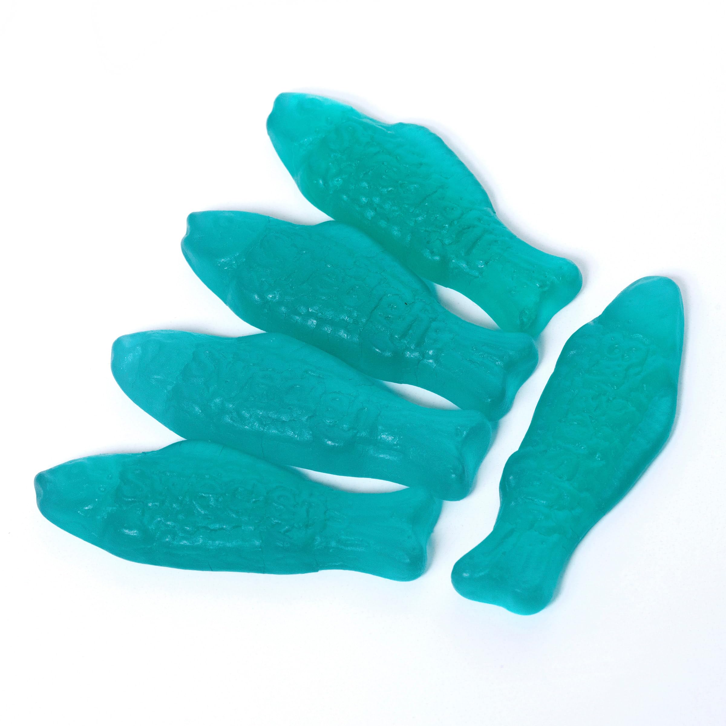 SWEDISH FISH Blue Raspberry Lemonade Soft & Chewy Gummy Candy, 8.04 oz - Image 5