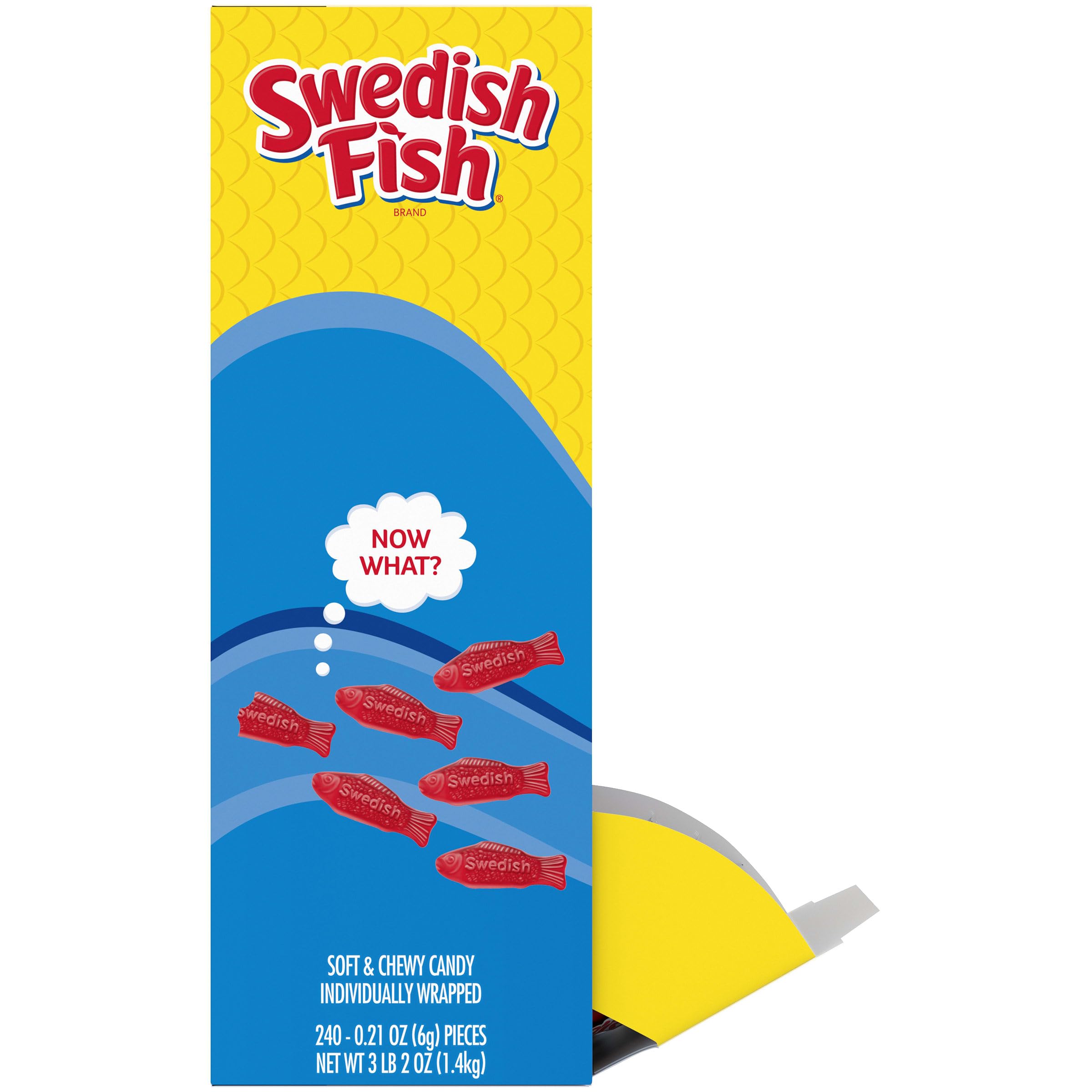 SWEDISH FISH Individually Wrapped Soft & Chewy Gummy Candy, Bulk Candy, 240 Count Box - Image 17