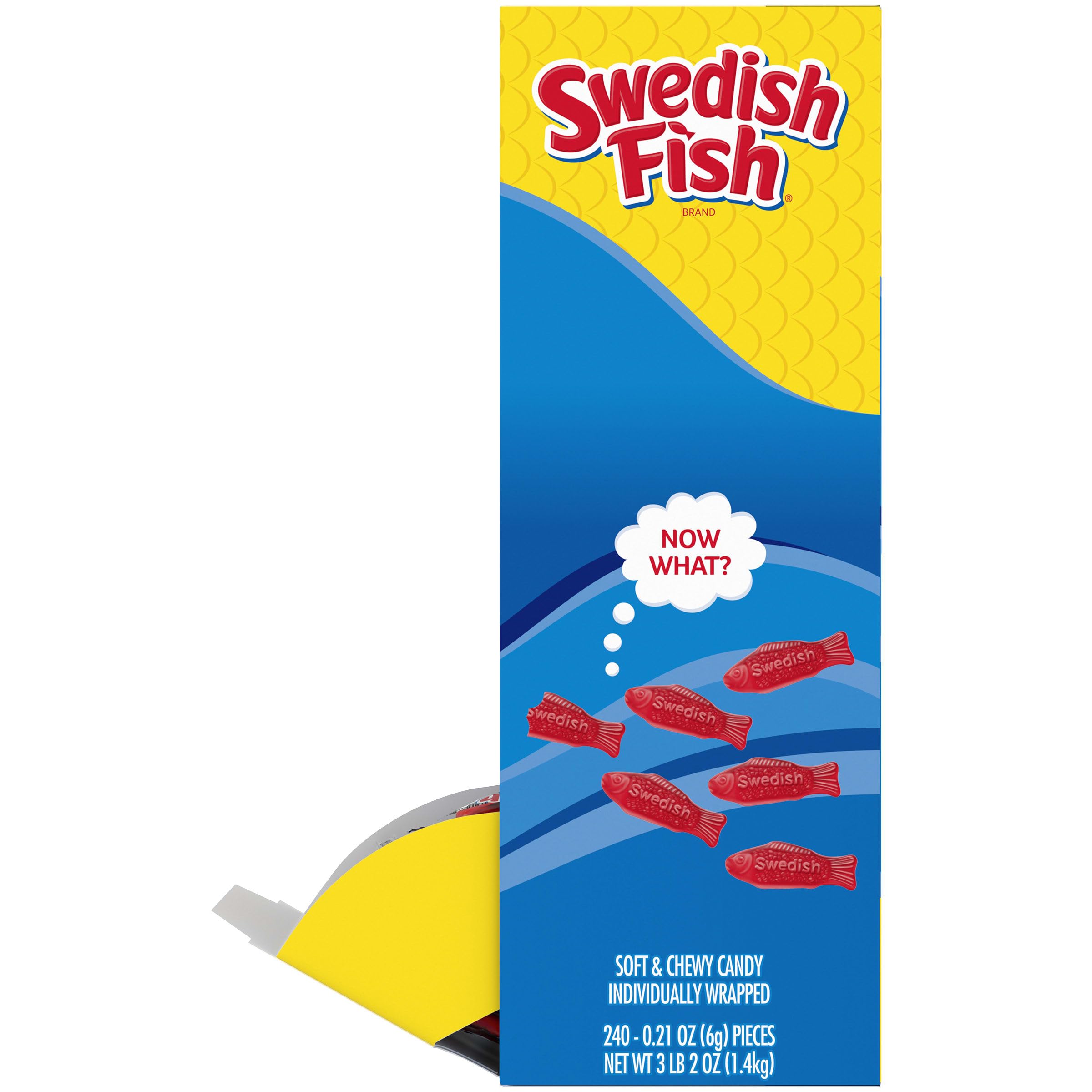 SWEDISH FISH Individually Wrapped Soft & Chewy Gummy Candy, Bulk Candy, 240 Count Box - Image 18