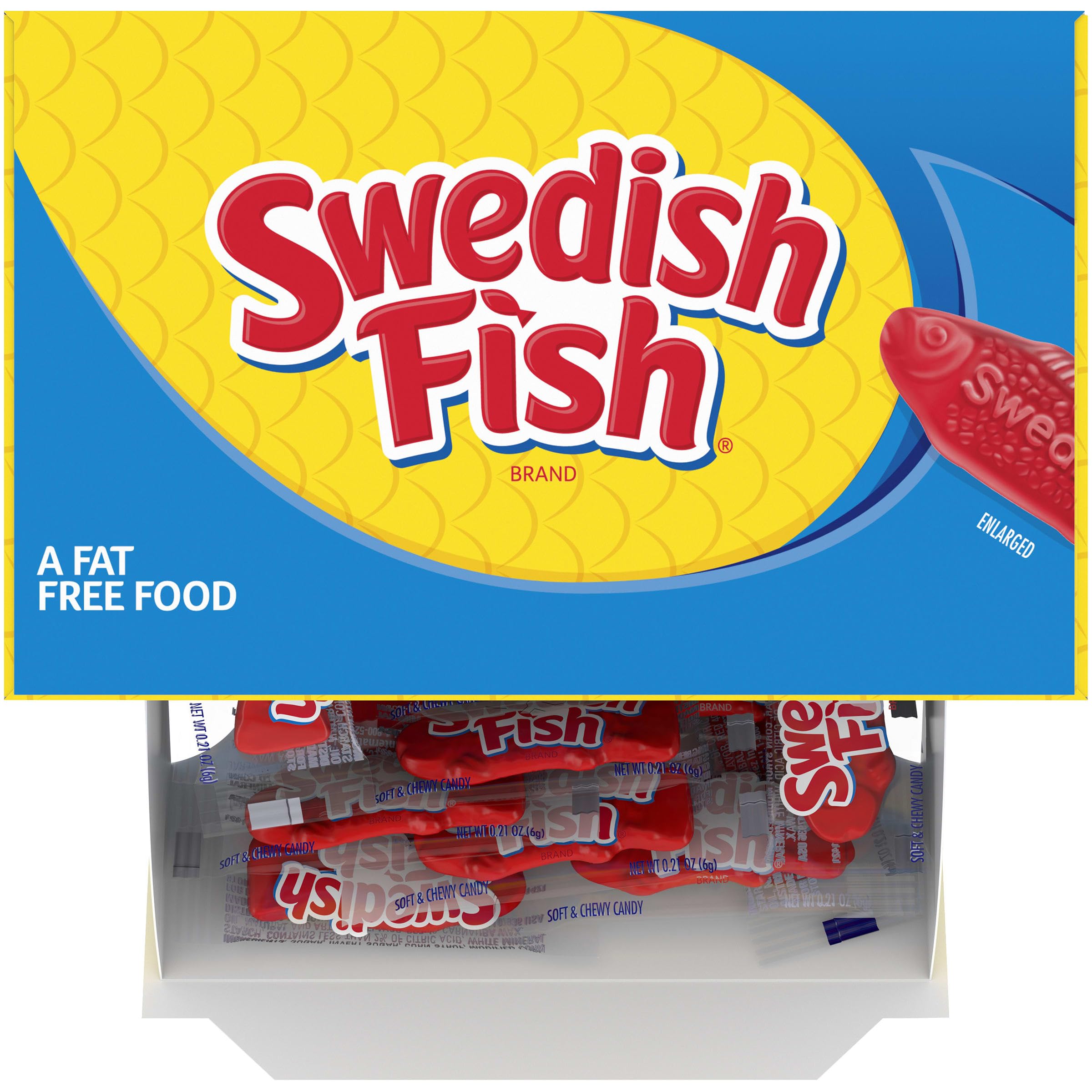 SWEDISH FISH Individually Wrapped Soft & Chewy Gummy Candy, Bulk Candy, 240 Count Box - Image 19