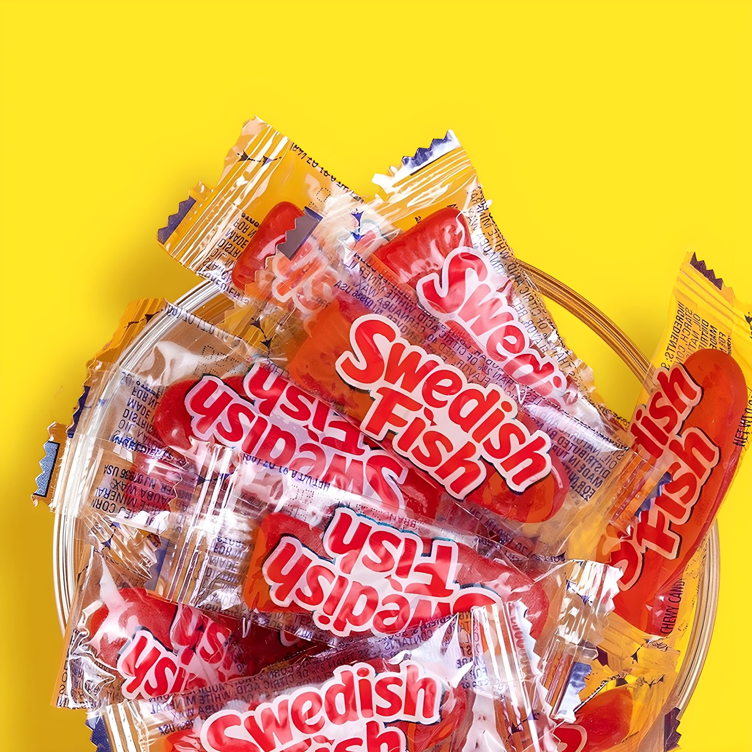 SWEDISH FISH Individually Wrapped Soft & Chewy Gummy Candy, Bulk Candy, 240 Count Box - Image 7