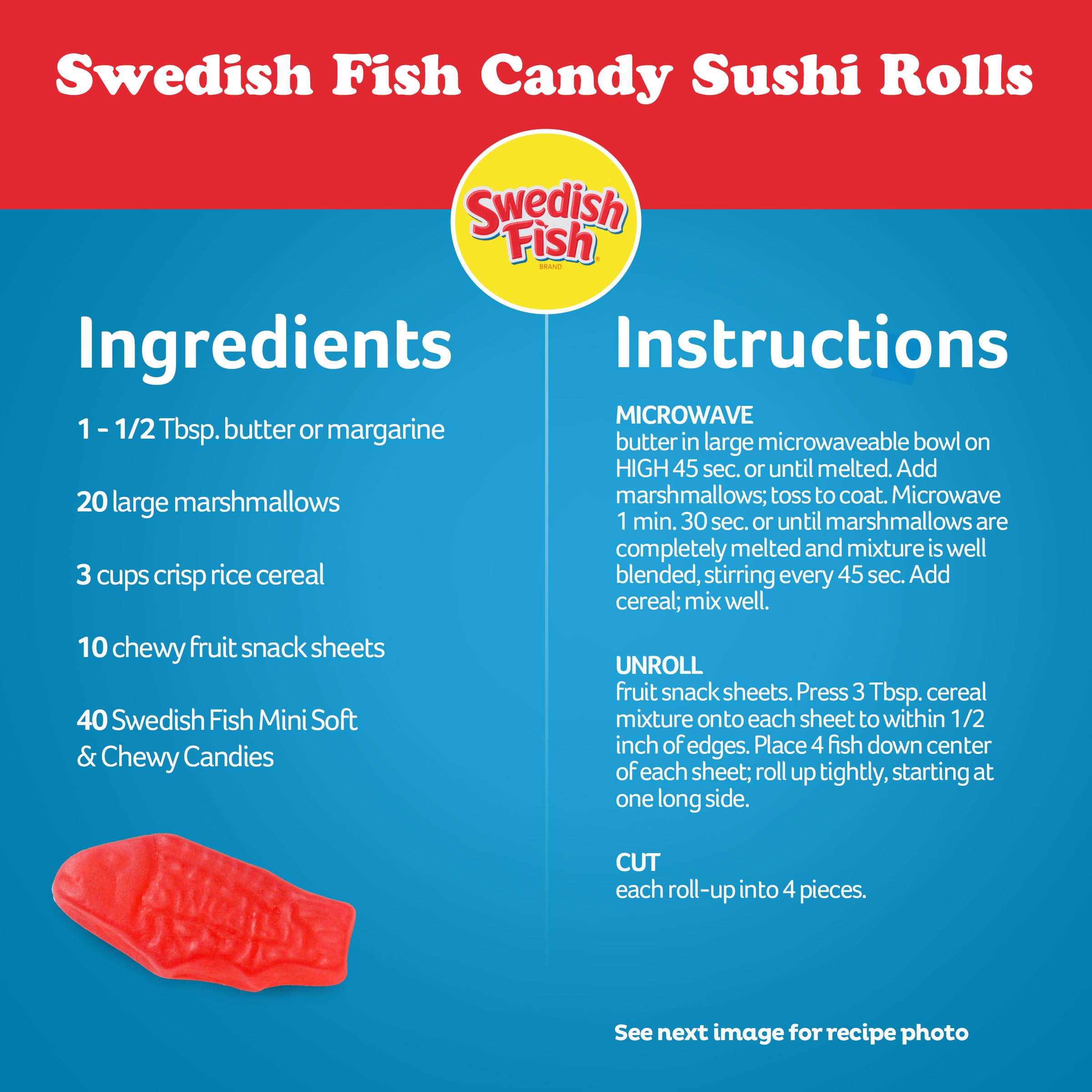 SWEDISH FISH Mini Soft & Chewy Candy, Halloween Candy, 24 - 2 oz Bags - Image 11
