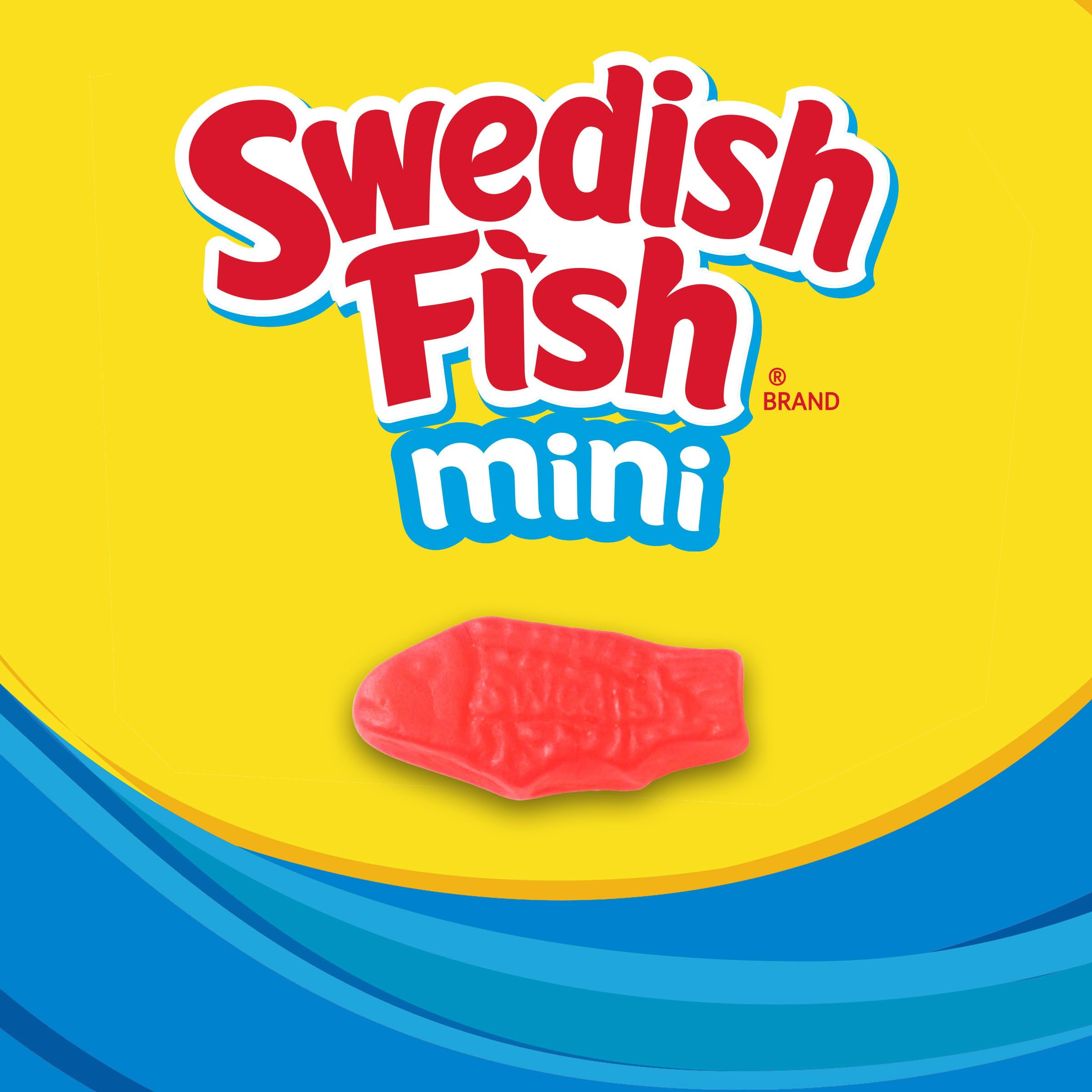 SWEDISH FISH Mini Soft & Chewy Candy, Halloween Candy, 24 - 2 oz Bags - Image 5
