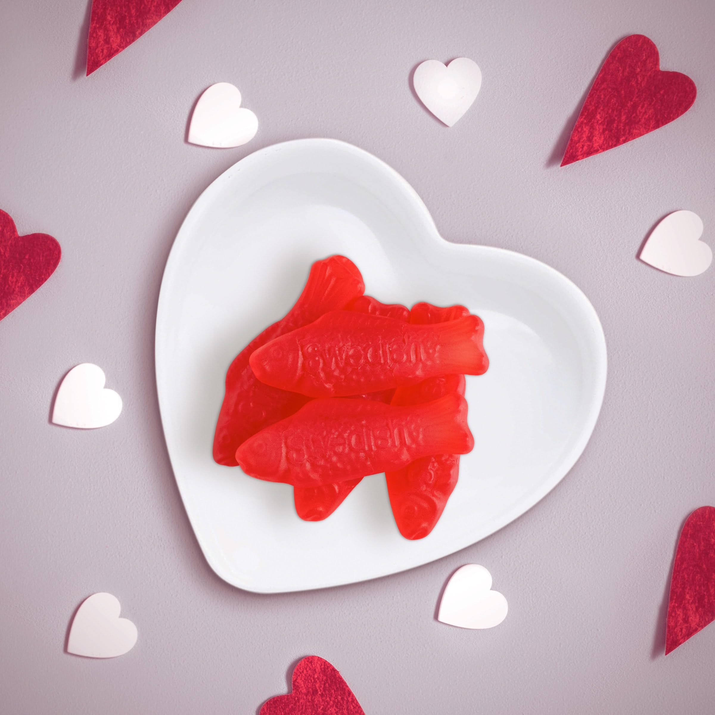 SWEDISH FISH Soft & Chewy Valentines Day Candy, 6.8 oz Heart Shaped Box - Image 8